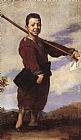 Jusepe De Ribera Famous Paintings - Clubfooted Boy